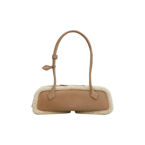 Alaia LE TECKEL Овечья шкура Сумка на плечо Средний Женские CAMEL