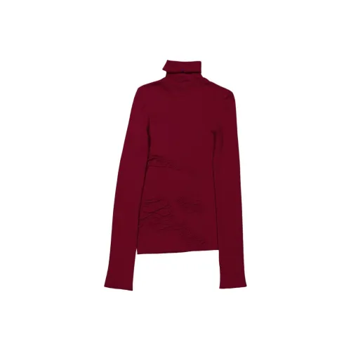 Burberry Свитер Женский Малиновый Красный