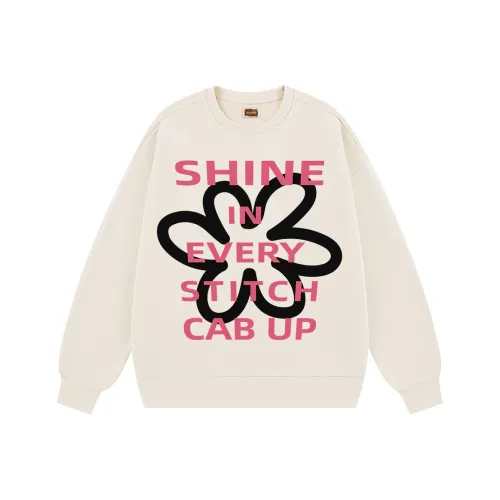 CCAABB Бежевый Абрикос Унисекс Свитшоты