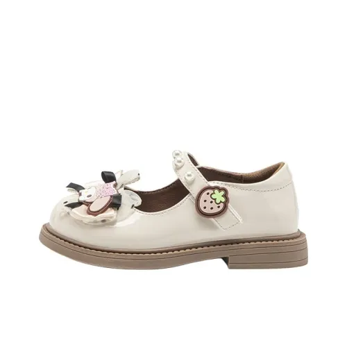 Sanrio Детская кожаная обувь Low Top Бежевый Школьный возраст