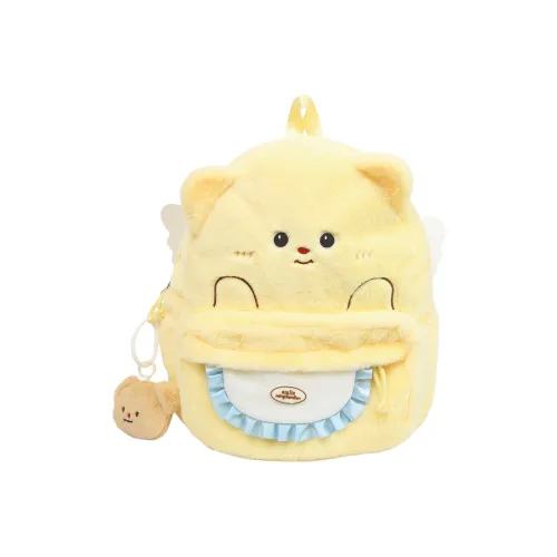 KOUDIXIONG Плюшевый рюкзак стандартный желтый