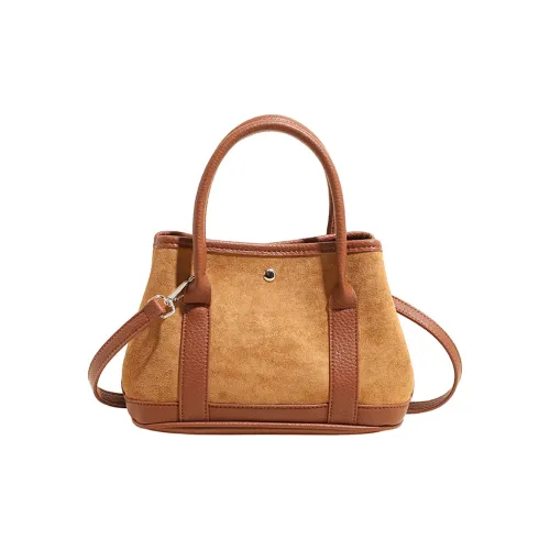 CREAM BEAR ПУ (полиуретан) замша сумка женская