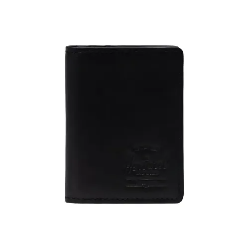 Herschel Кожа Кошелек Унисекс Черный