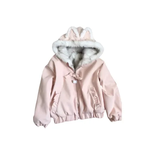DTLUI Розовый Женский пуховик