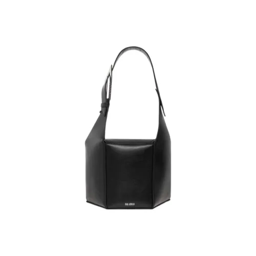 The Attico Телячья кожа Сумка через плечо Женская Черная