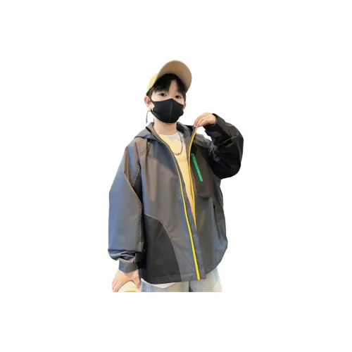 MADALLO Темно-серый пальто Kids бейсбольные Джерси