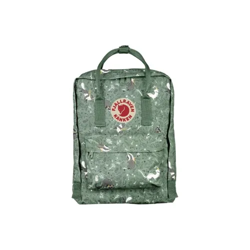 Fjallraven Kanken 16L Туристические сумки Полиэстер Зеленый Fable Унисекс