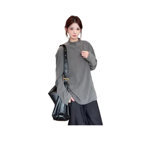 SHEXIU Серый Унисекс Свитшоты