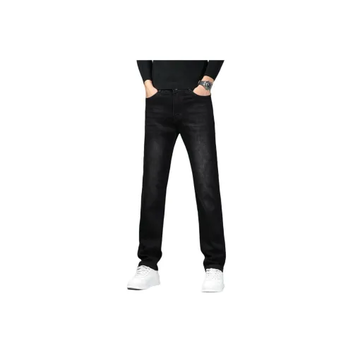 Trendy Shopkeeper Черные Мужские Джинсы