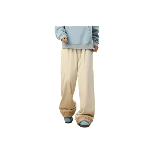 TUOFEI Абрикос Унисекс Хлопок Брюки