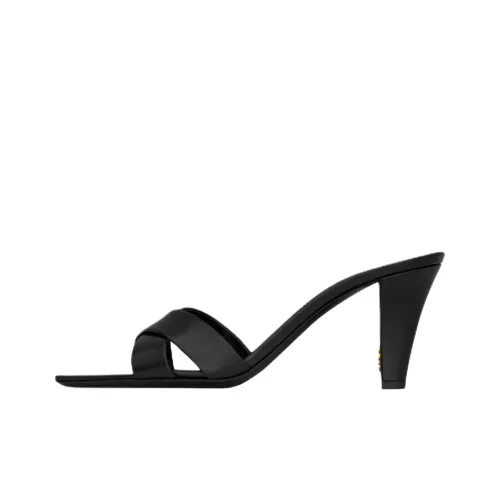 SAINT LAURENT Быстросохнущие слипоны женские черные