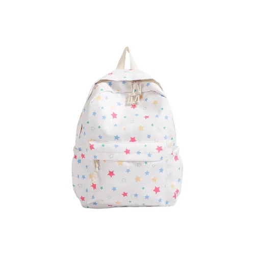 KAKAXI Нейлоновый рюкзак стандартный женский белый