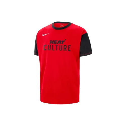 nike Красный черный Мужской T-рубашки