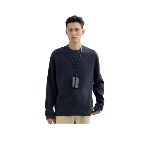 A.B.X Синий Серый Мужской Свитшот