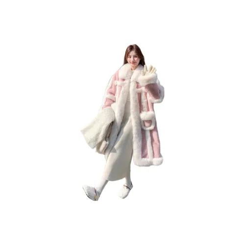 MEXICAN Розовое Женское Пальто