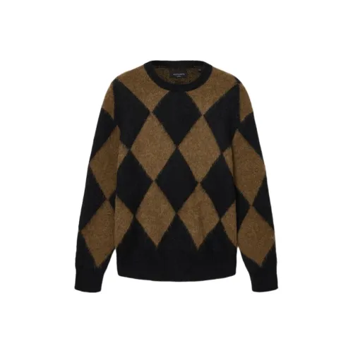 ALLSAINTS Черный Коричневый Мужские Свитера
