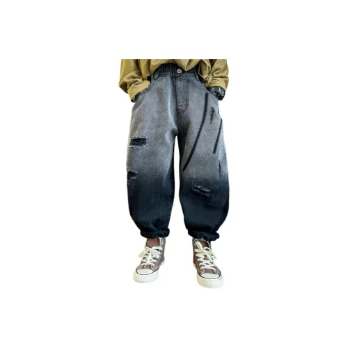 Little Redfish Черный флис с подкладкой Школьные джинсы