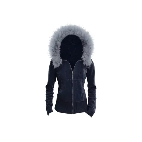 DITB Трикотажная ткань Кардиган Женские