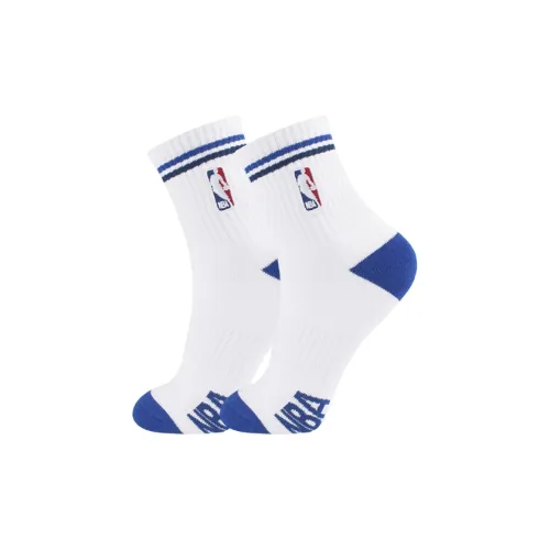 NBA Белые Мужские Носки MID до икры
