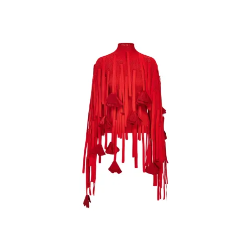 Ferragamo Темно-красный Женский Трикотаж