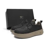 Черный (Стандартный размер кожаной обуви)