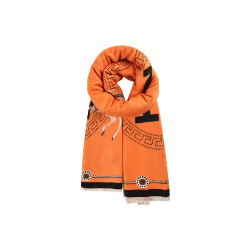 JW Полиэстер Трикотаж Шарфы Унисекс