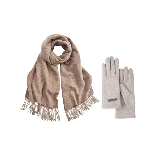 MARJAKURKI Шарфы из овечьей шерсти вязаные Унисекс