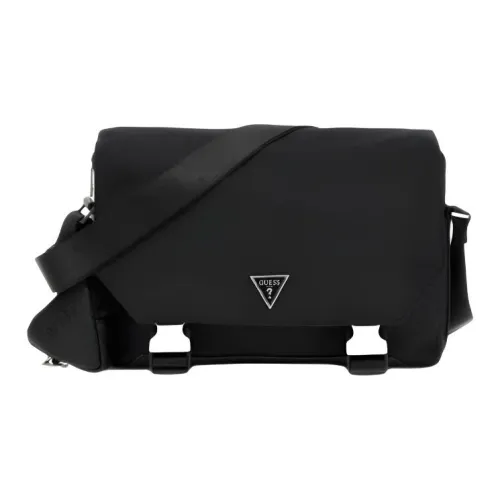 GUESS Полиамидная сумка через плечо сумка для доставки мужская черная