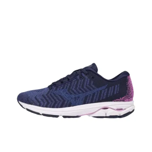 Кроссовки для бега Mizuno Wave Rider Waveknit 3 Женские синие