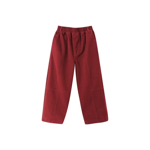 Meter Джинсы Осенние и Зимние Новогодний Посещение Свободный крой Брюки