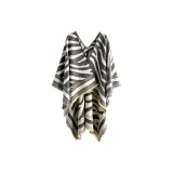 Зебра с принтом — серый