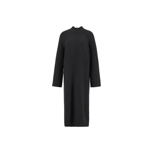 BARBOUR Длинное платье с длинными рукавами женское