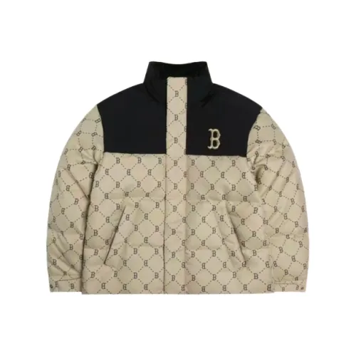 MLB Песочный коричневый 3ADJM0256 43SAS Унисекс Пуховики