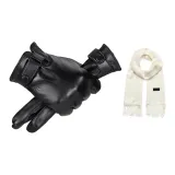 Шарф Ecru+02 Перчатка Цветовая схема