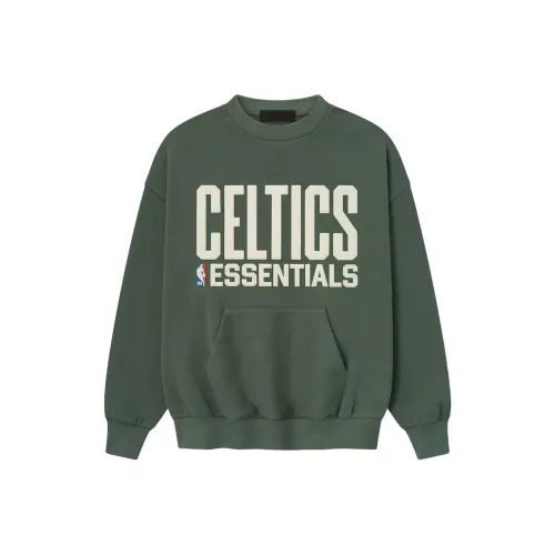 Fear of God ESSENTIALS X NBA Boston Celtics Team Fw25 Свитшот Унисекс