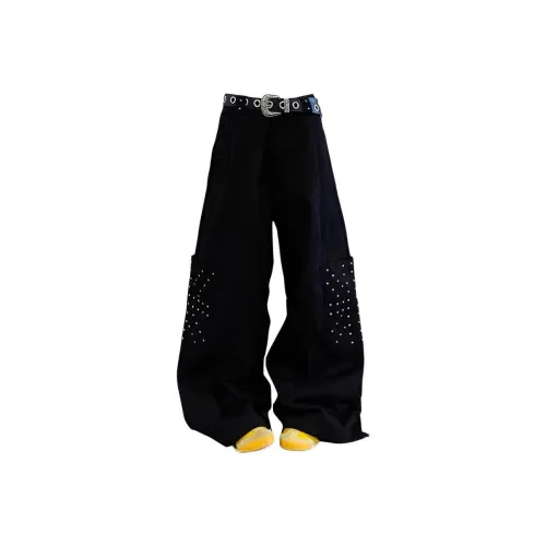 GEOGRE ALEX Мужские Черные Джинсы