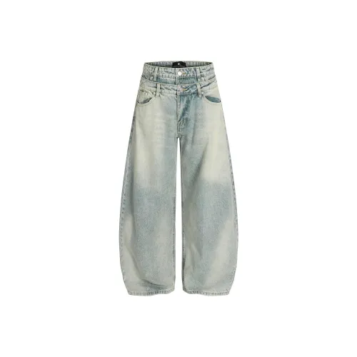 JFU Синий Мужские Джинсы