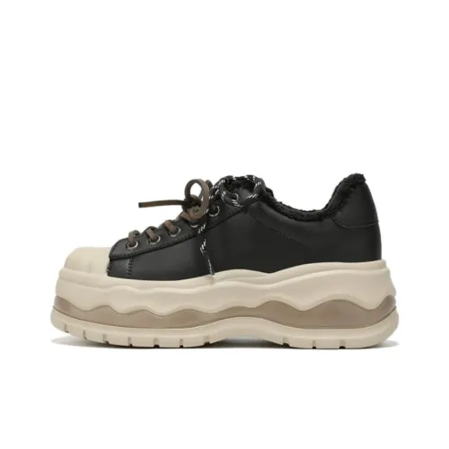 MILLIE'S Термический Увеличивающий Высоту Противоскользящий Низкий Топ Повседневная Обувь Женская