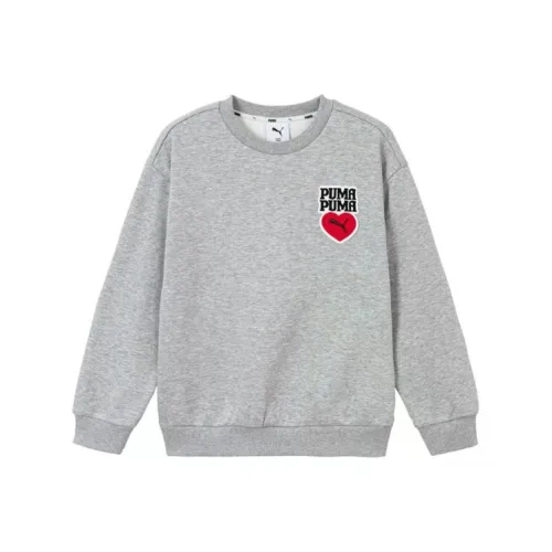 PUMA Средний Фотиния Серый 00502 Унисекс Свитшоты