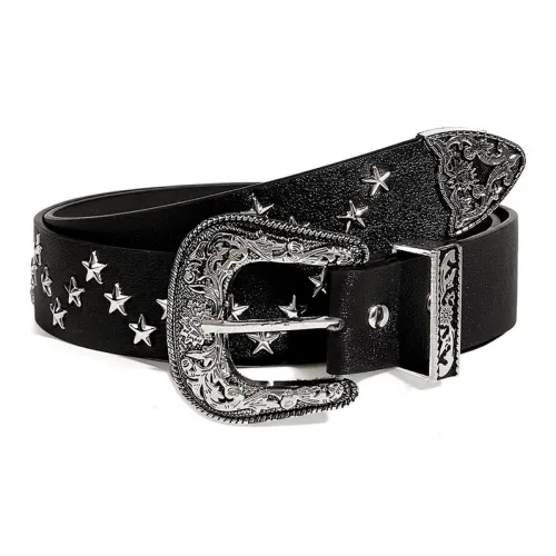 BUBM Высококачественные ремни из ПУ (полиуретана) кожи унисекс 3,3 см