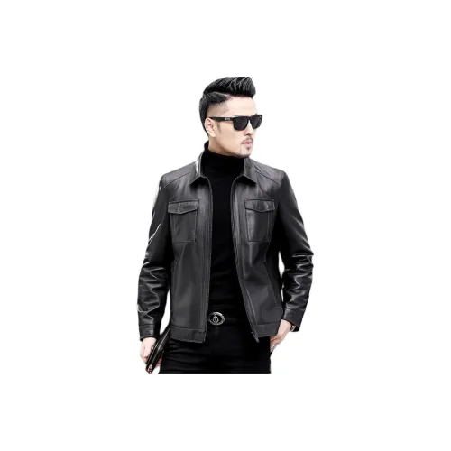 KAISER Натуральная кожа куртка унисекс