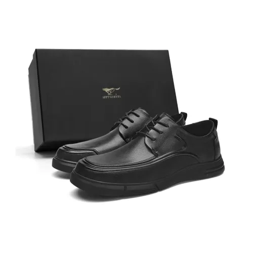 SEPTWOLVES Повседневные кожаные туфли для мужчин