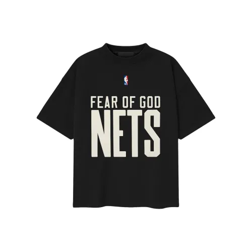 NBA x Fear of God ESSENTIALS Brooklyn Nets T-Shirt Унисекс