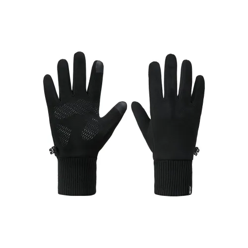 PEAK LUSH Кожа Бархат Вязаные перчатки Унисекс