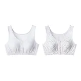 Белый с четырехлистным клевером [Стиль с пуговицами спереди]