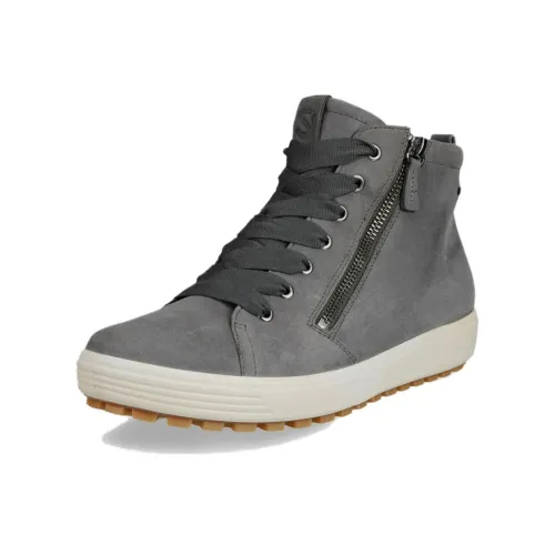 Ecco Soft 7 Нить Ботильоны Женские Серый