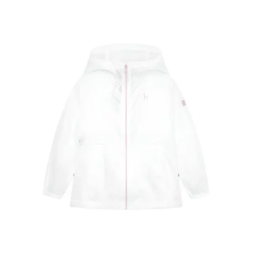 HAZZYS Детский топ натуральный белый для подростков