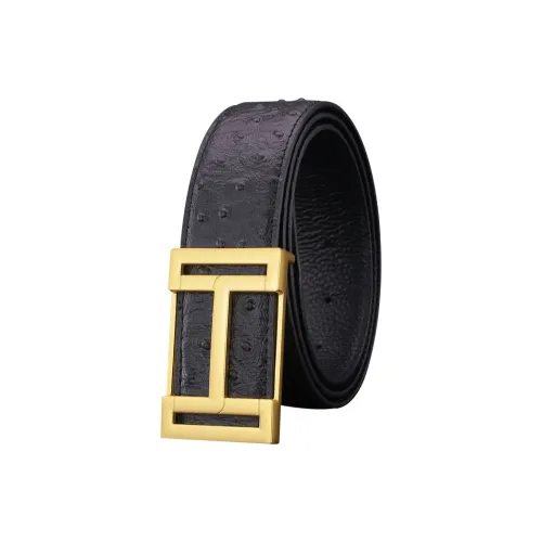 Devanro Ремни из коровьей кожи Мужской 3,8 см