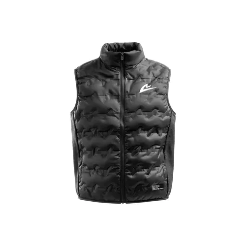 Sonic Cat Черный Унисекс Пуховый жилет