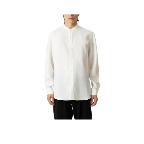 ATTACHMENT Белый Унисекс Рубашки